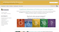 Desktop Screenshot of 4groupessanguins.com